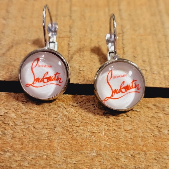 💟 Handmade Cabochon Earrings - Picture 2 of 6